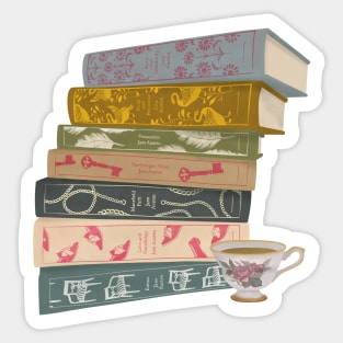 Jane Austen Clothbound Classics Sticker